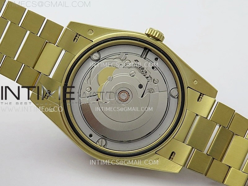 Day Date 228238 40mm YG Noob 1:1 Best Edition Black Crystal Dial On President Bracelet A2836