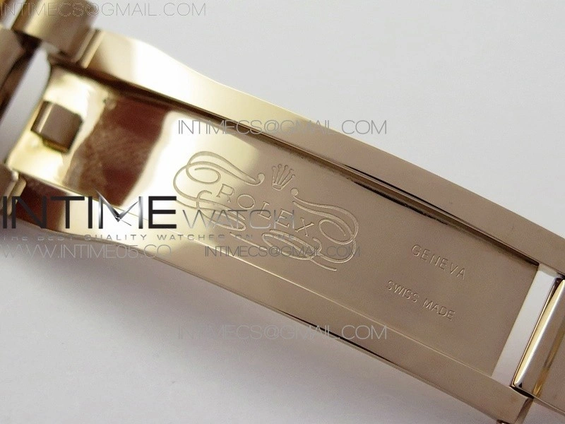 Day-Date 40mm 228239 RG BP New Dial Version RG Roman Markers Dial on RG President Bracelet A2836