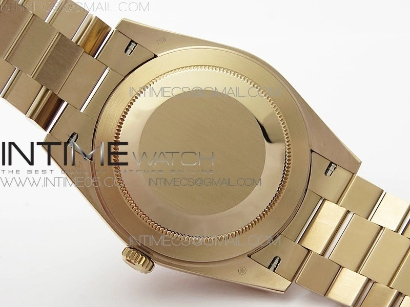 Day-Date 40mm 228239 RG BP New Dial Version RG Roman Markers Dial on RG President Bracelet A2836