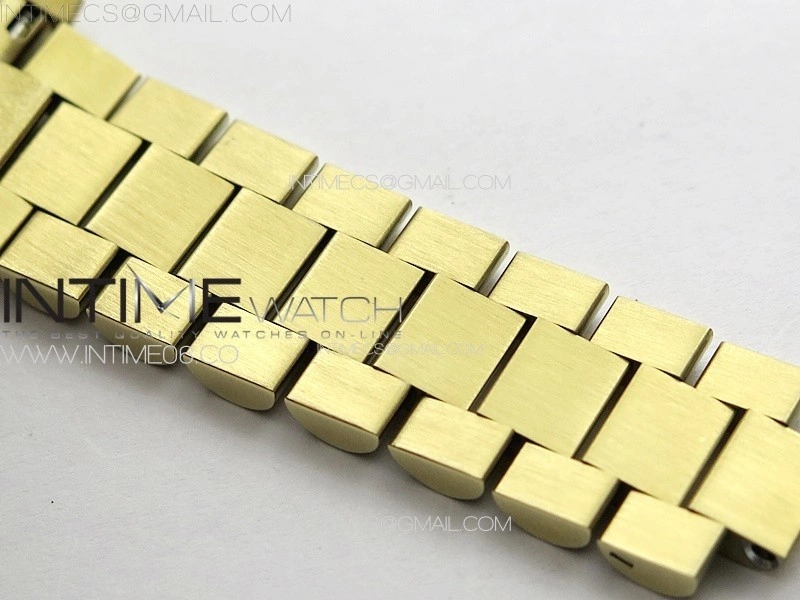 DateJust 31mm 178271 YG APSF Best Edition Black Dial Crystal Markers on President Bracelet A2824