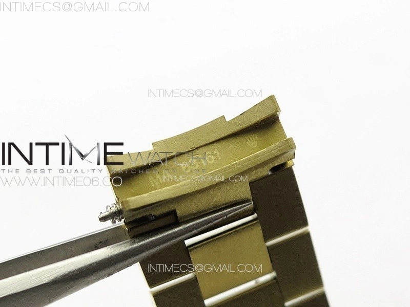 DateJust 31mm 178271 YG APSF Best Edition Black Dial Crystal Markers on President Bracelet A2824