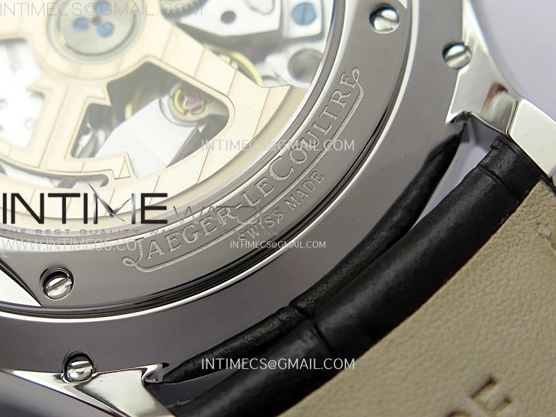 Master Ultra Thin Moon 1368420 SS ZF 1:1 Best Edition Blue Dial on Black Leather Strap V3 SA925 Super Clone