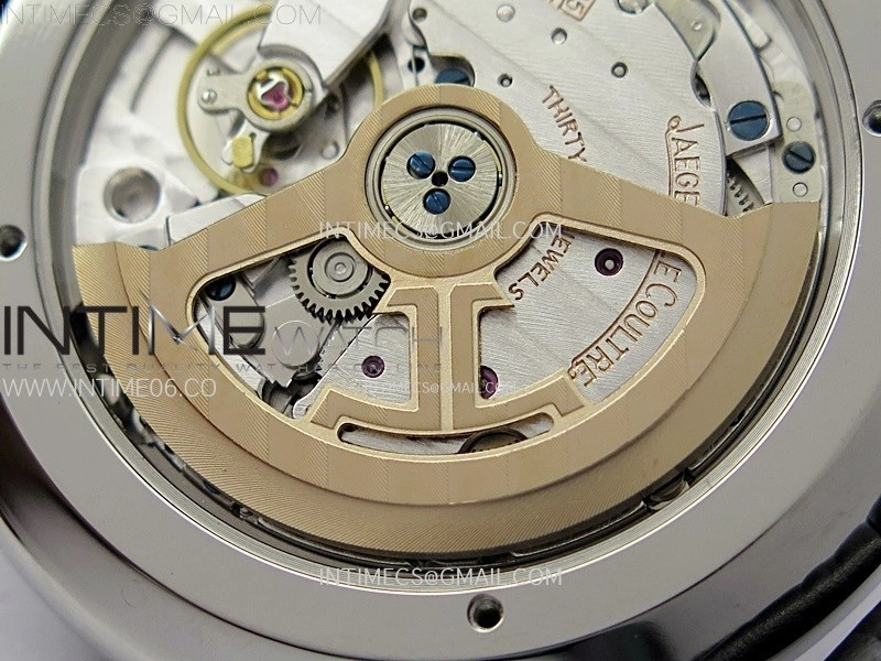 Master Ultra Thin Moon 1368420 SS ZF 1:1 Best Edition Blue Dial on Black Leather Strap V3 SA925 Super Clone