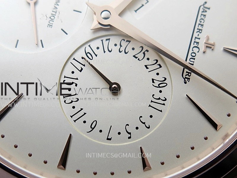 Master Ultra Thin Reserve de Marche Q1378421 RG APSF 1:1 Best Edition Silver Dial On Brown Leather Strap Super Clone A938