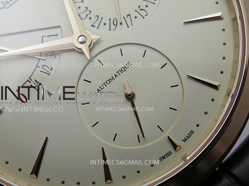 Master Ultra Thin Reserve de Marche Q1378421 RG APSF 1:1 Best Edition Silver Dial On Brown Leather Strap Super Clone A938