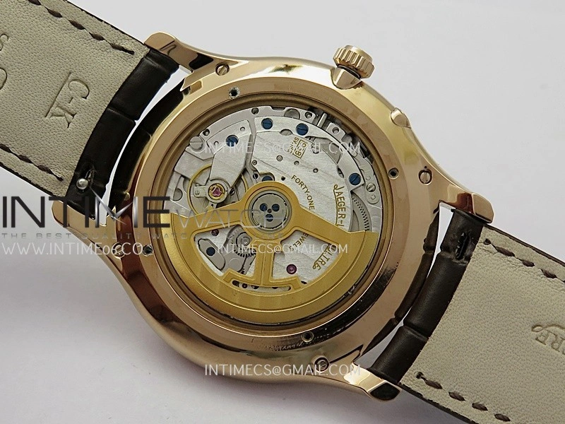 Master Ultra Thin Reserve de Marche Q1378421 RG APSF 1:1 Best Edition Silver Dial On Brown Leather Strap Super Clone A938