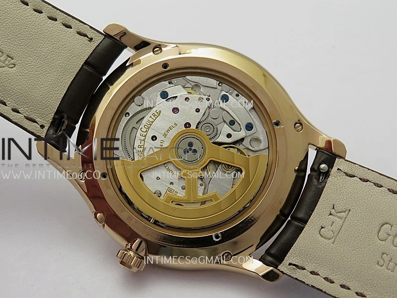 Master Ultra Thin Reserve de Marche Q1378421 RG APSF 1:1 Best Edition Silver Dial On Brown Leather Strap Super Clone A938