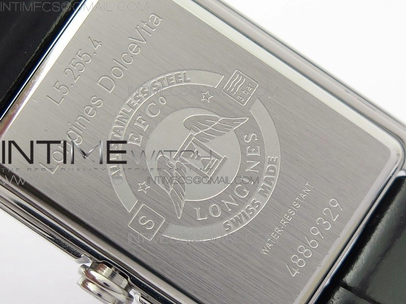 Doloevita SS Crystal Bezel 8848F 1:1 Best Edition Ivory White Textured Dial On Black Leather Strap Cal.L178.2