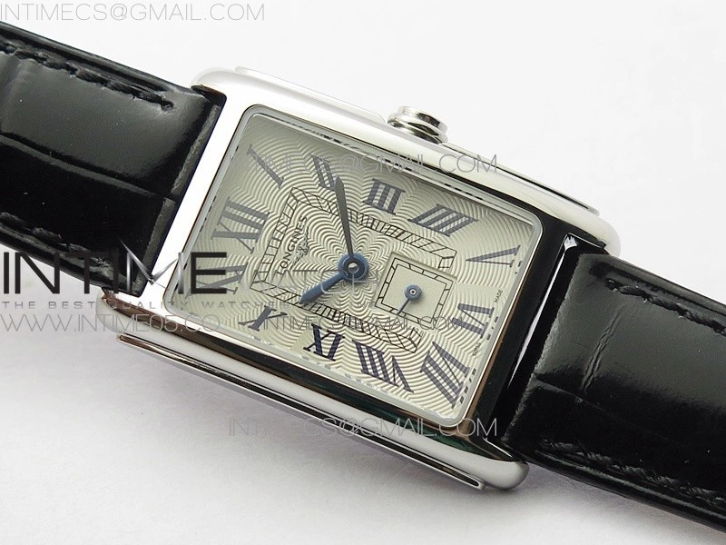 Doloevita SS 8848F 1:1 Best Edition Ivory White Textured Dial On Black Leather Strap Cal.L178.2
