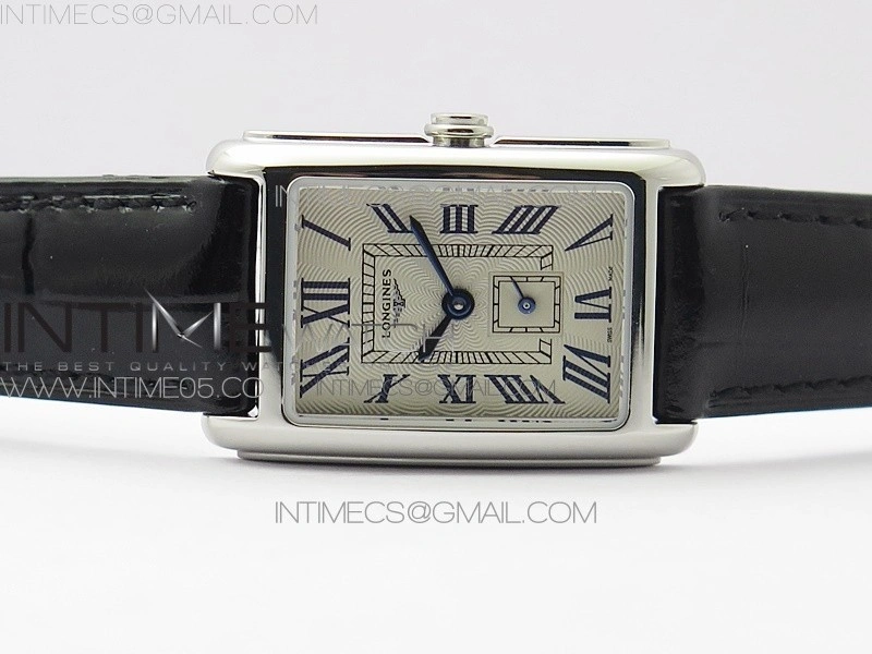 Doloevita SS 8848F 1:1 Best Edition Ivory White Textured Dial On Black Leather Strap Cal.L178.2