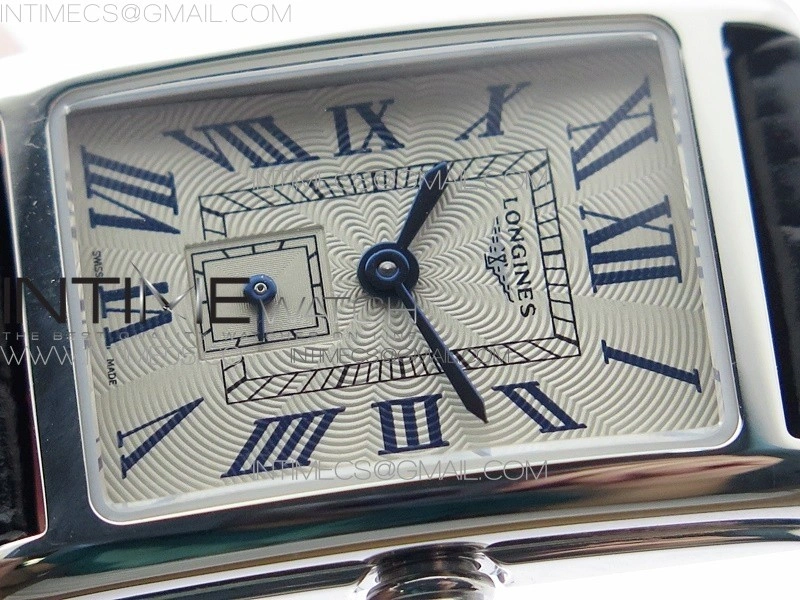 Doloevita SS 8848F 1:1 Best Edition Ivory White Textured Dial On Black Leather Strap Cal.L178.2