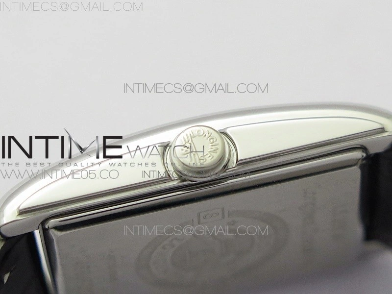 Doloevita SS 8848F 1:1 Best Edition Ivory White Textured Dial On Black Leather Strap Cal.L178.2