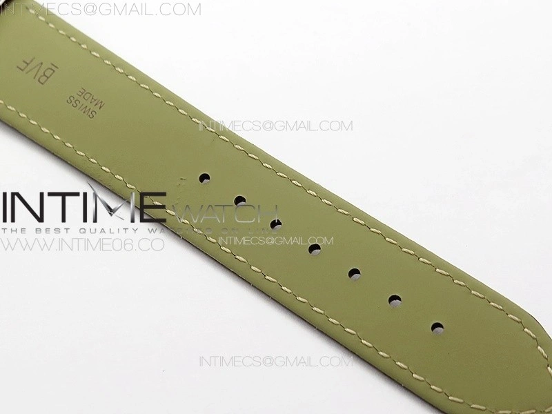 Tank Solo Ladies 28mm RG K11F 1:1 Best Edition White Dial on Brown Croco Leather Strap Ronda Quartz