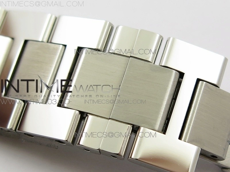 Tank Solo Ladies 28mm SS Diamond Bezel K11F 1:1 Best Edition White Dial on SS Bracelet Ronda Quartz