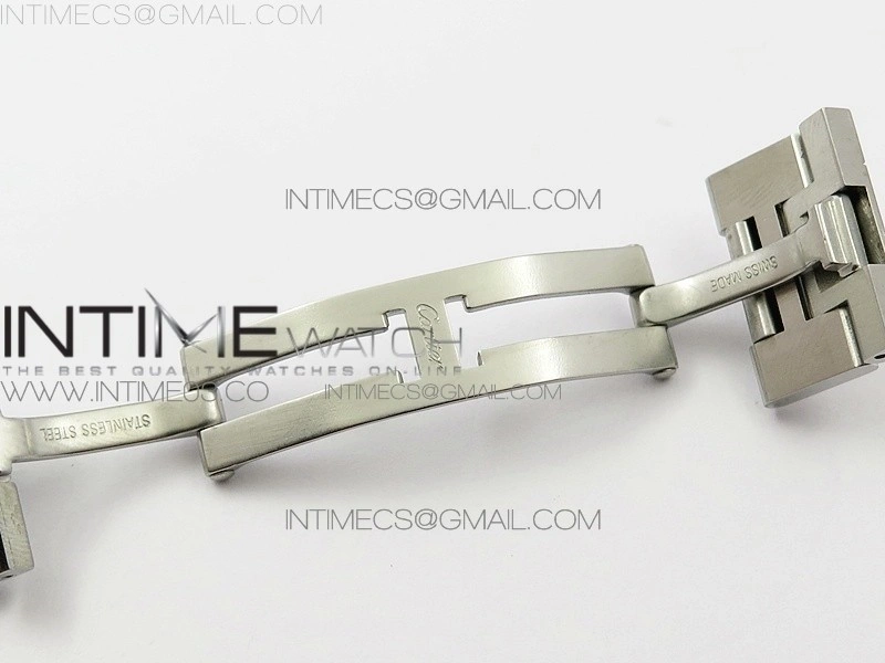 Tank Solo Ladies 28mm SS Diamond Bezel K11F 1:1 Best Edition White Dial on SS Bracelet Ronda Quartz