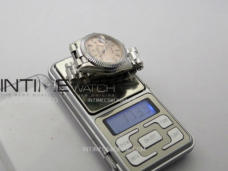 Day Date 128239 36mm KF 1:1 Best Edition Pink Dial T Diamond Marker On President Bracelet A2836