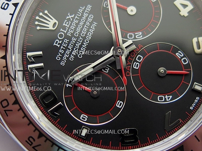 Daytona 116509 Gain Weight QF 1:1 Best Edition Black Dial Numeral Marker On SS Bracelet SH4130