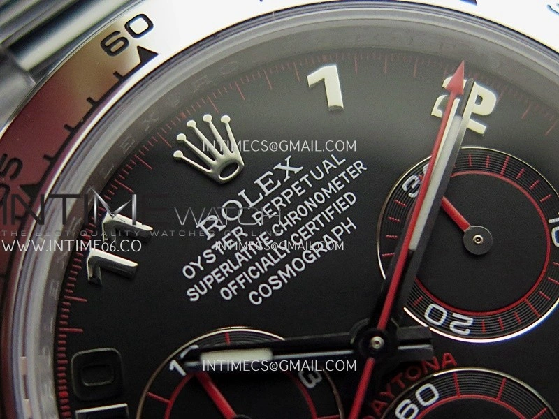 Daytona 116509 Gain Weight QF 1:1 Best Edition Black Dial Numeral Marker On SS Bracelet SH4130