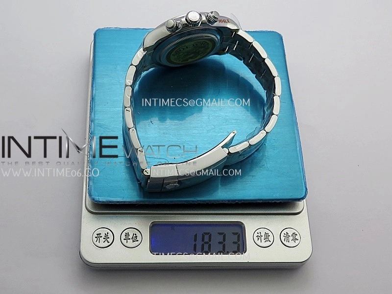 Daytona 116509 Gain Weight QF 1:1 Best Edition Black Dial Numeral Marker On SS Bracelet SH4130