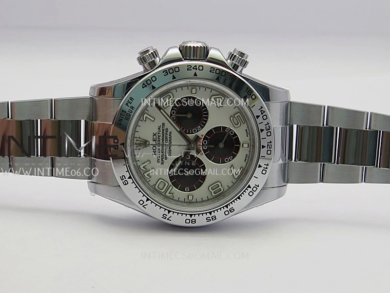 Daytona 116509 Gain Weight QF 1:1 Best Edition White Dial Numeral Marker On SS Bracelet SH4130