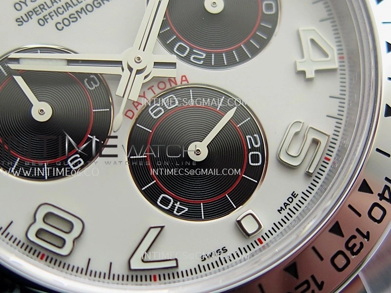 Daytona 116509 Gain Weight QF 1:1 Best Edition White Dial Numeral Marker On SS Bracelet SH4130