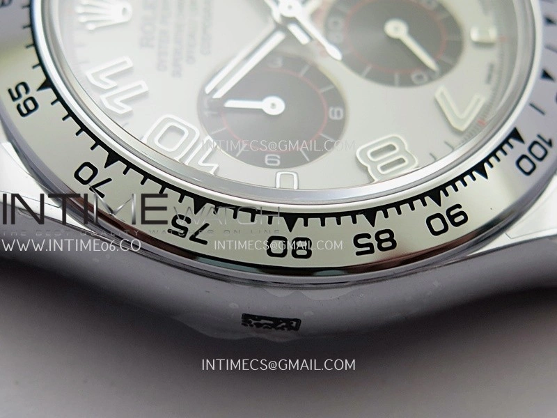 Daytona 116509 Gain Weight QF 1:1 Best Edition White Dial Numeral Marker On SS Bracelet SH4130