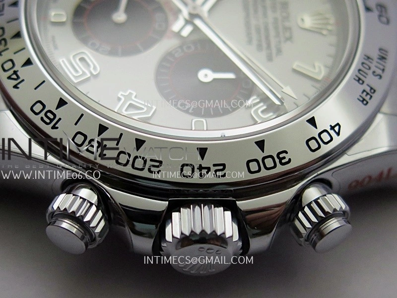 Daytona 116509 Gain Weight QF 1:1 Best Edition White Dial Numeral Marker On SS Bracelet SH4130