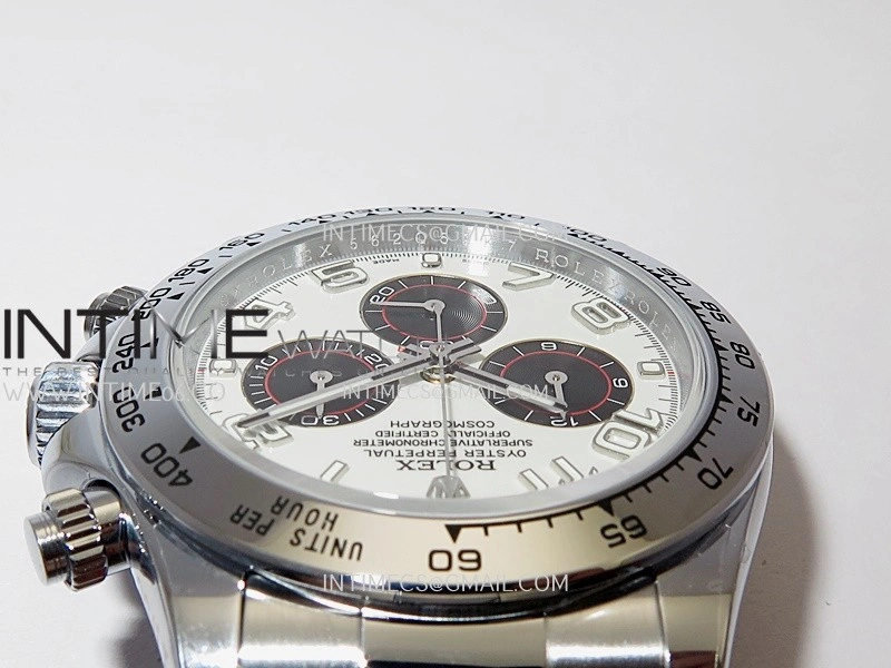Daytona 116509 Gain Weight QF 1:1 Best Edition White Dial Numeral Marker On SS Bracelet SH4130
