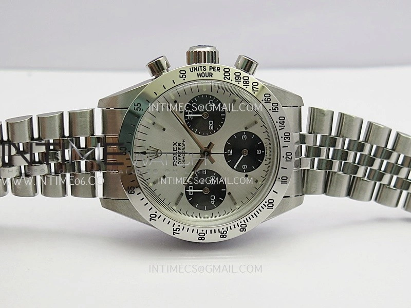 Daytona 6239 SS MSF Best Edition Silver Dial Black Subdials On SS Jubilee Bracelet Venus 75
