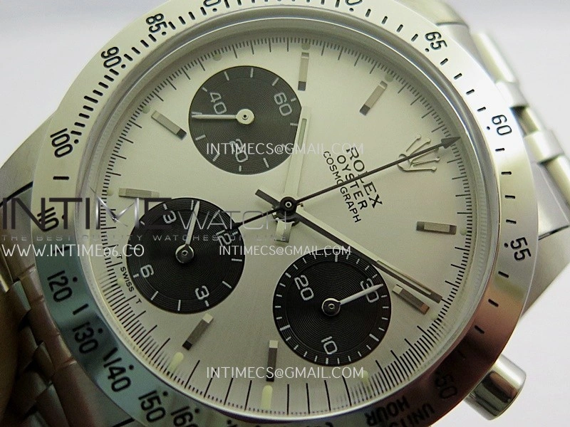 Daytona 6239 SS MSF Best Edition Silver Dial Black Subdials On SS Jubilee Bracelet Venus 75
