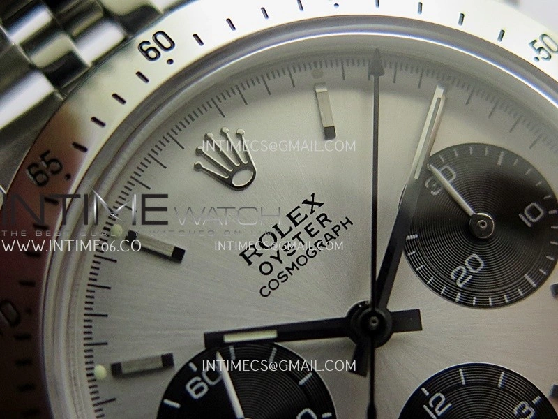 Daytona 6239 SS MSF Best Edition Silver Dial Black Subdials On SS Jubilee Bracelet Venus 75