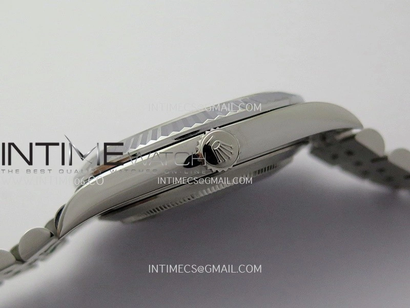 DateJust 41mm 126334 904 SS QF V2 1:1 Best Edition Blue Dial Diamond Marker On Jubilee Bracelet SH3235