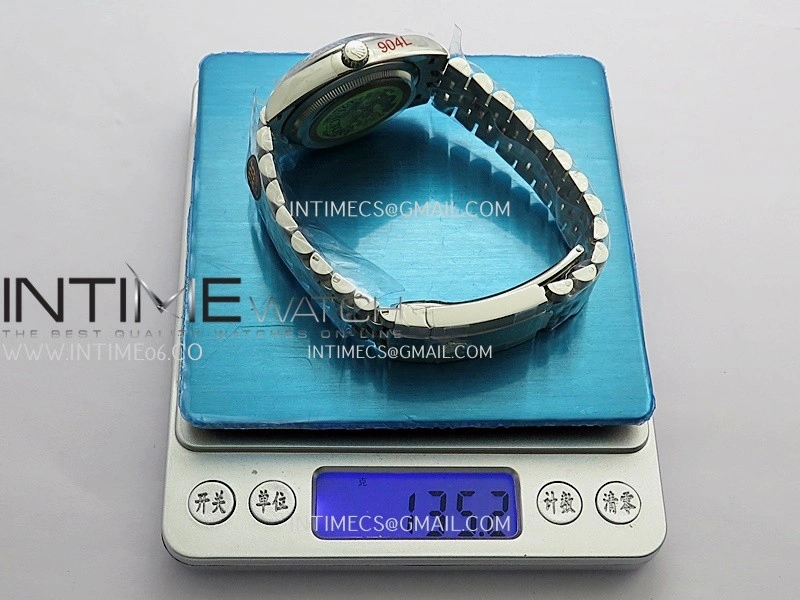 DateJust 36mm 126234 904 SS V2 QF 1:1 Best Edition Gray Dial Diamond Marker On Jubilee Bracelet SH3235
