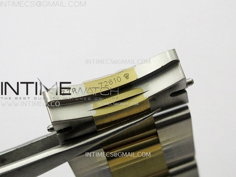 DateJust 41mm 126333 904 SS YG AR+F 1:1 Fluted Gold Dial Stick Markers On SS YG Oyster Bracelet DD3235 V2