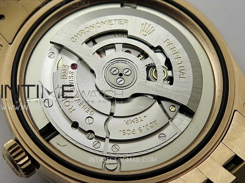 Sky-Dweller 326935 904L RG Noob 1:1 Best Edition Brown Dial on RG Jubilee Bracelet Asian 23J to 9001