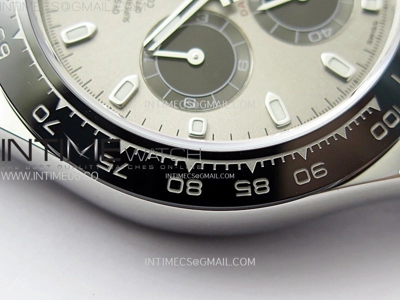 Daytona 116519 904L SS APSF 1:1 Best Edition Gray Dial Sticks Markers on Oysterflex Strap SH4130