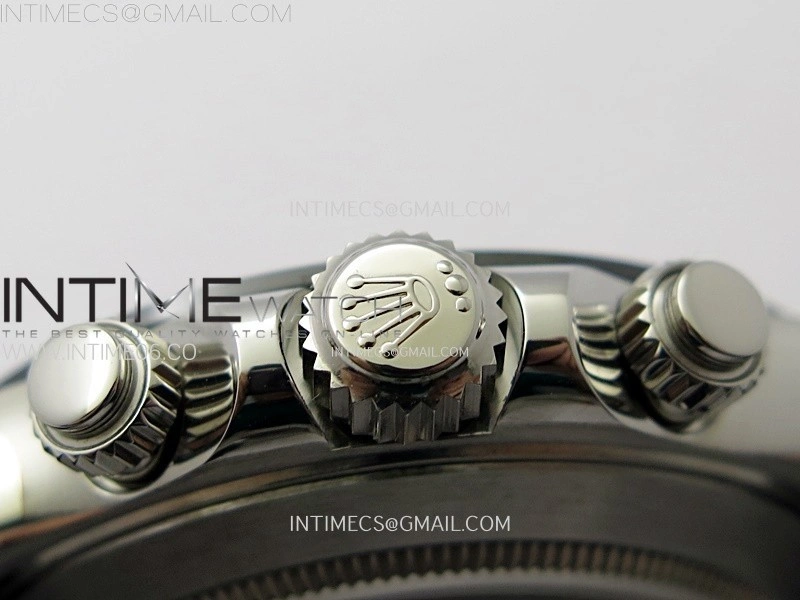 Daytona 116519 904L SS APSF 1:1 Best Edition Gray Dial Sticks Markers on Oysterflex Strap SH4130