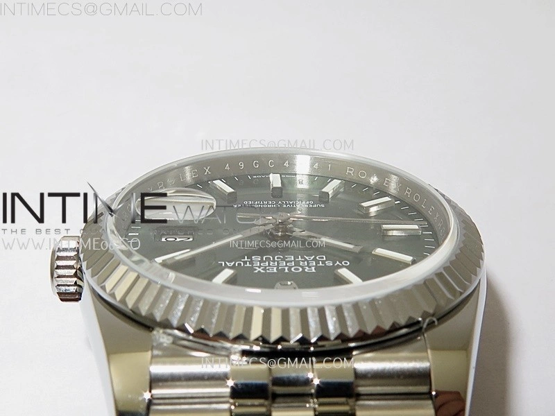 DateJust 126234 904L SS JDF 1:1 Best Edition Green Dial Stick Markers on Jubilee 904L SS Bracelet