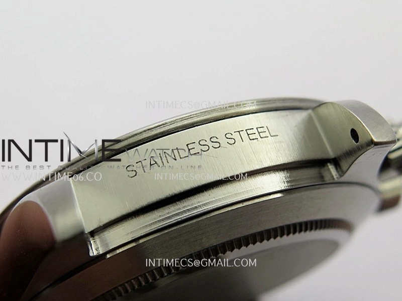 Daytona 116500 Blacken 904L SS PMSF 1:1 Best Edition Black Dial White Subdial On 904L SS Bracelet DD4130