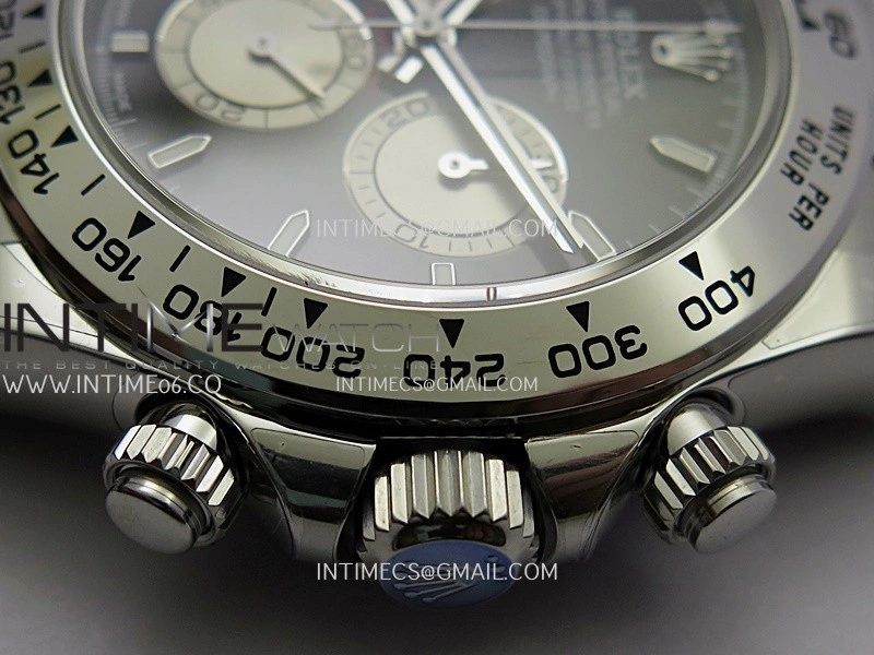 Daytona 126509 904L SS UFO 1:1 Best Edition Black Dial Silver Subdial On 904L SS Bracelet UF4131