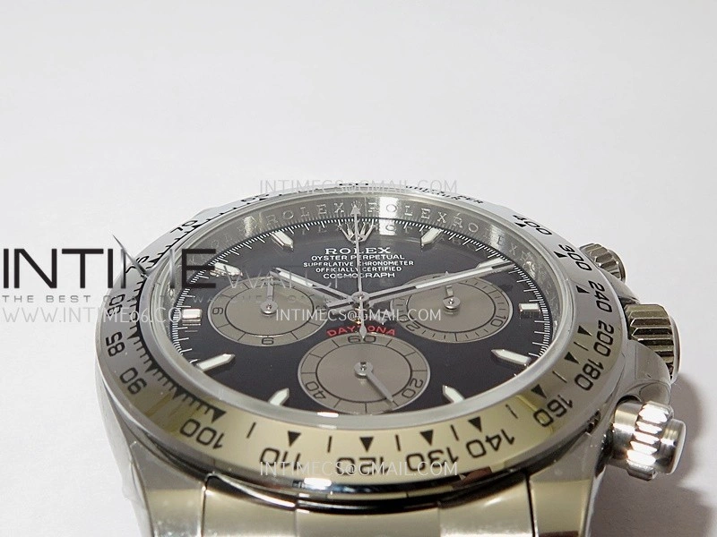 Daytona 126509 904L SS UFO 1:1 Best Edition Black Dial Silver Subdial On 904L SS Bracelet UF4131