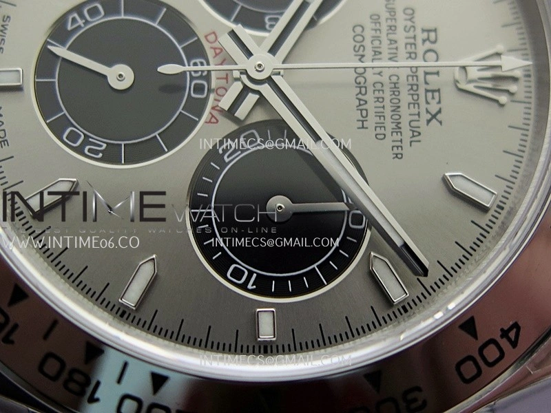 Daytona 126509 904L SS UFO 1:1 Best Edition Silver Dial Black Subdial On 904L SS Bracelet UF4131
