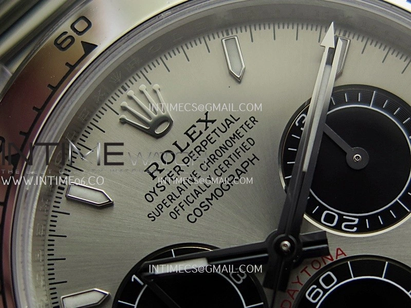 Daytona 126509 904L SS UFO 1:1 Best Edition Silver Dial Black Subdial On 904L SS Bracelet UF4131