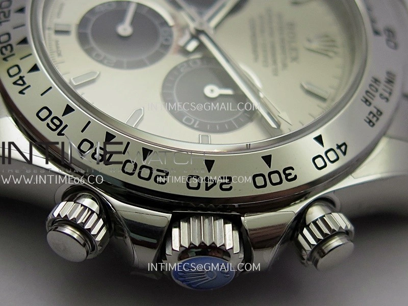 Daytona 126509 904L SS UFO 1:1 Best Edition Silver Dial Black Subdial On 904L SS Bracelet UF4131