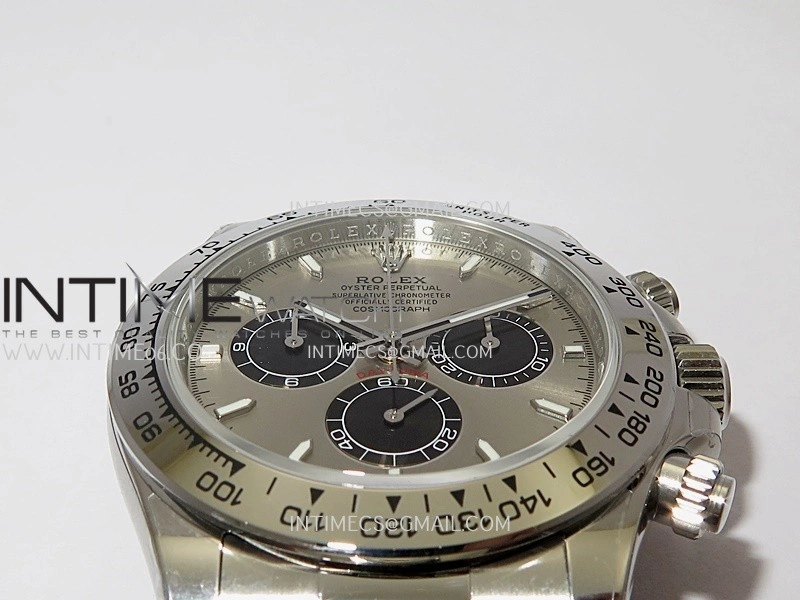 Daytona 126509 904L SS UFO 1:1 Best Edition Silver Dial Black Subdial On 904L SS Bracelet UF4131