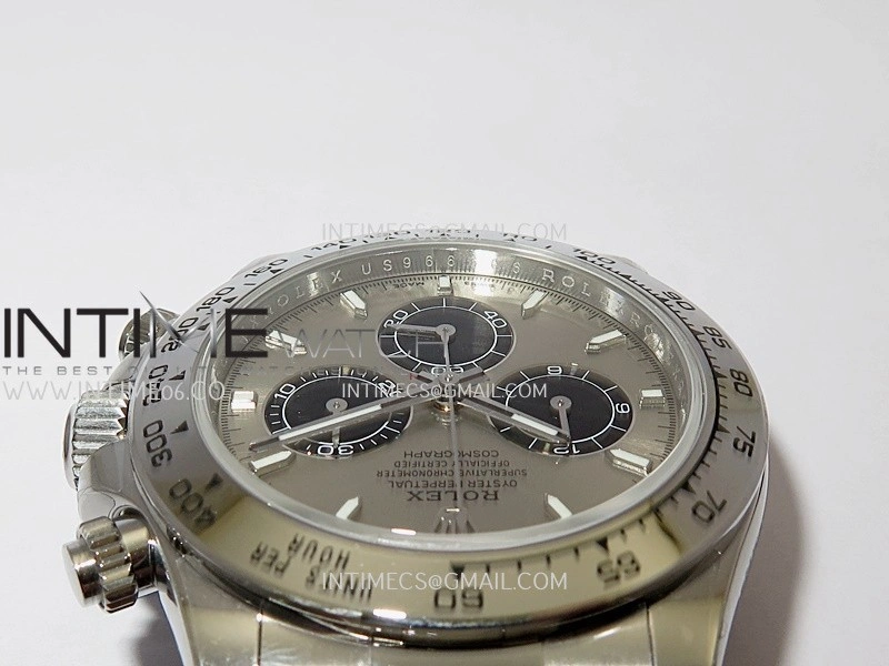 Daytona 126509 904L SS UFO 1:1 Best Edition Silver Dial Black Subdial On 904L SS Bracelet UF4131