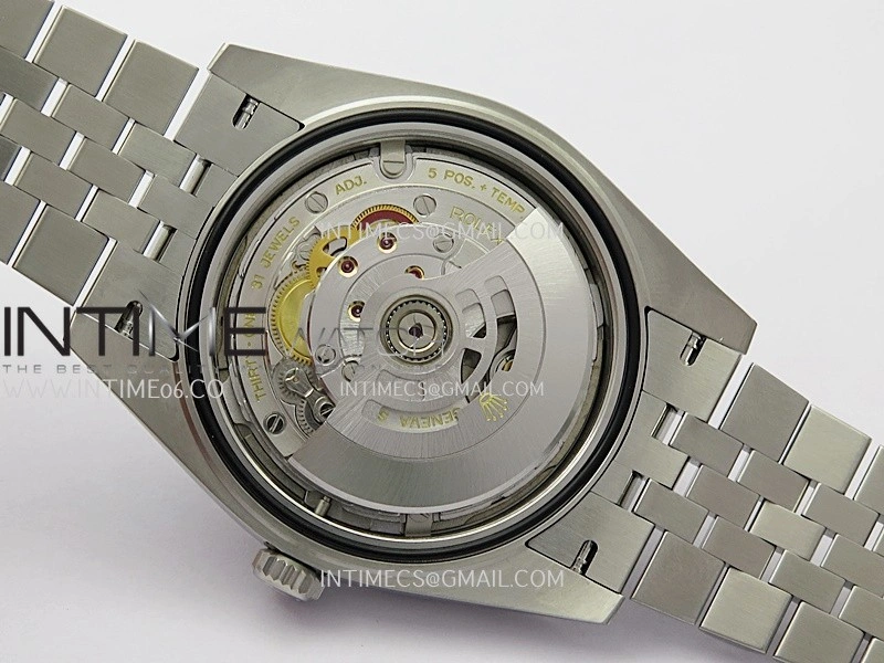 DateJust 41 126334 904L SS V2 VSF 1:1 Best Edition Gray Dial Stick Marker On Jubilee Bracelet DD3235
