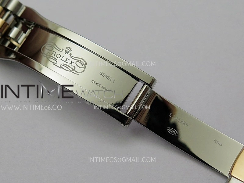 DateJust 126301 904L SS RG VSF 1:1 Best Edition Gray Dial Roman Markers On Jubilee Bracelet VS3235