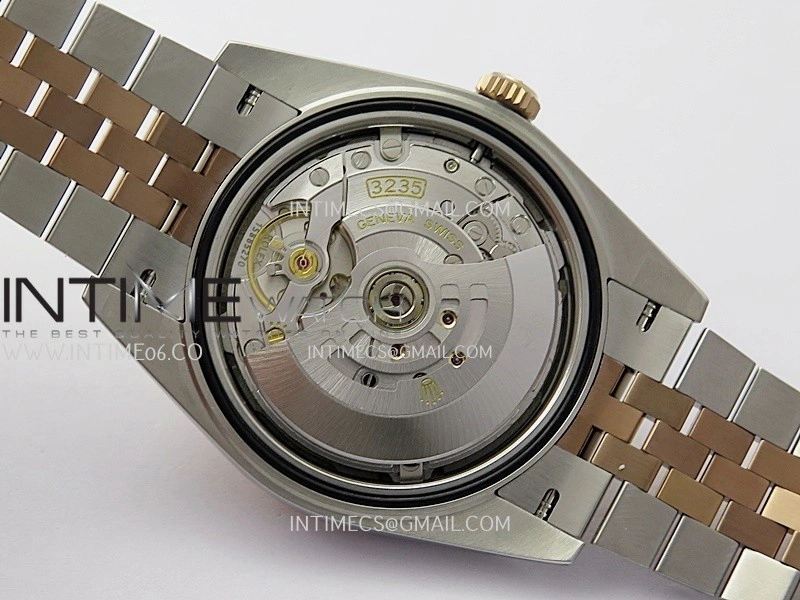 DateJust 126301 904L SS RG VSF 1:1 Best Edition Gray Dial Roman Markers On Jubilee Bracelet VS3235