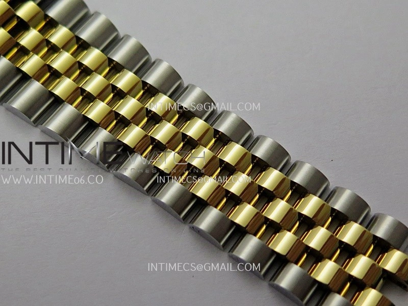 DateJust 126283 904L SS YG VSF 1:1 Best Edition Gray Dial Roman Markers On Jubilee Bracelet VS3235